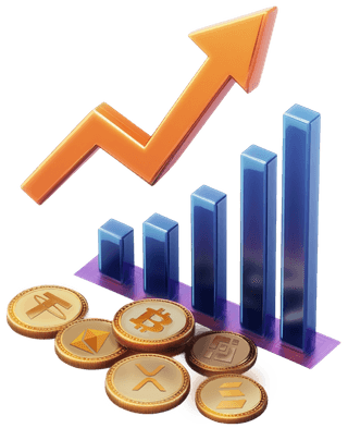 Présentation du produit montrant l'interface de la plateforme de trading crypto Cygne Investoire